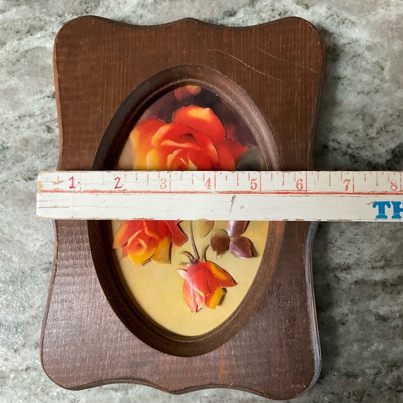 Vintage MCM Marjorie Sharp Victorian Floral Hand-cut 3D Decoupage Appliqués Folk - Picture 8 of 8